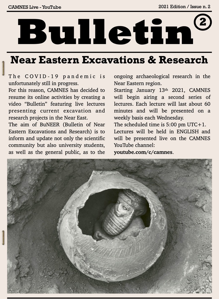 BuNEER 2: Bulletin of Near Eastern Excavations and Research