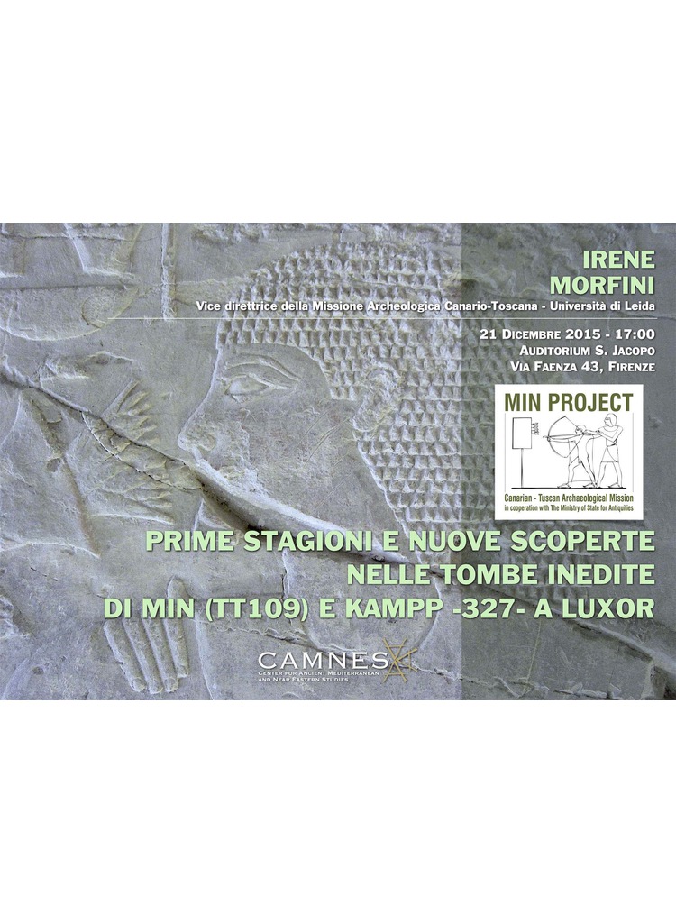 Min Project: Prime stagioni e nuove scoperte nelle tombe inedite di Min (TT109) e Kampp -327- a Luxor