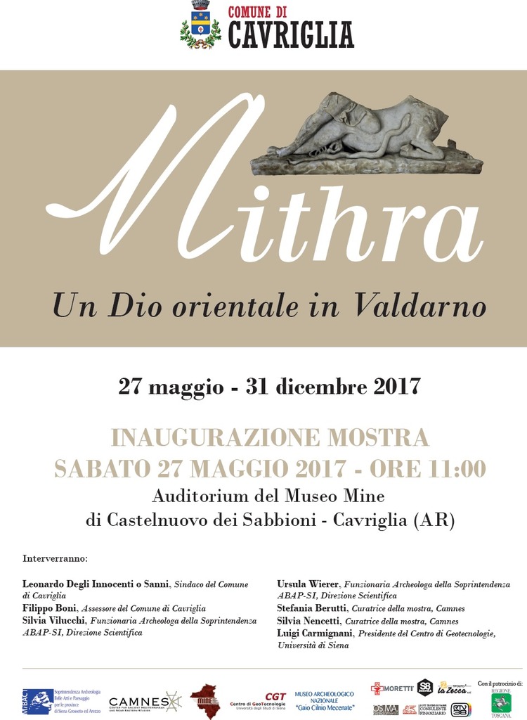Exhibition: 'Mithra, Un Dio Orientale in Valdarno'