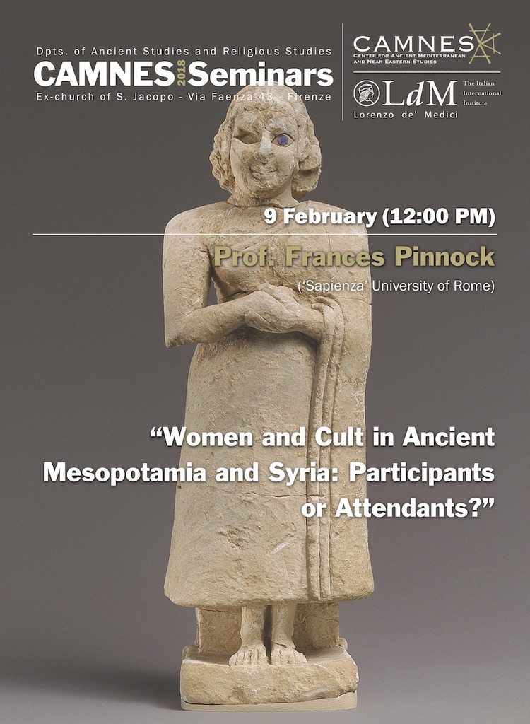 Women and cult in ancient Mesopotamia and Syria: Participants or Attendants?