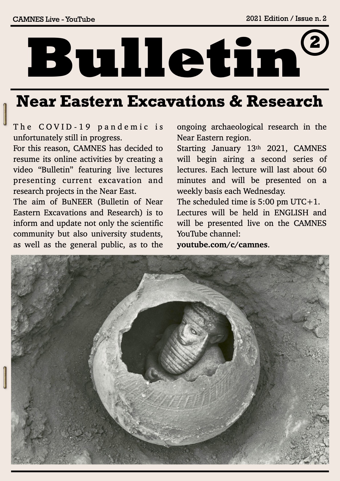 BuNEER 2: Bulletin of Near Eastern Excavations and Research
