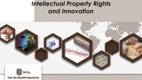 "Intellectual Property Rights And Innovation"